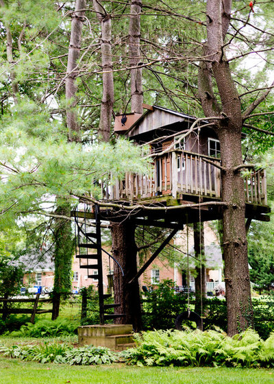 Traditional Exterior by Rikki Snyder
