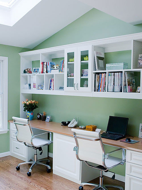 Modern Small Home Office For Two for Simple Design