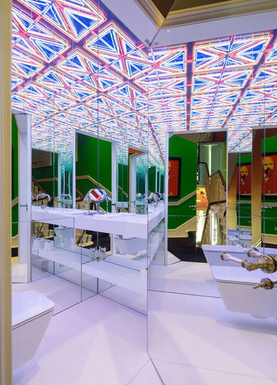 Contemporary Cloakroom by Hub Architects and Designers ltd