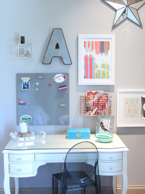 Triplet Bedroom Home Design Ideas, Pictures, Remodel and Decor