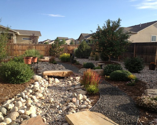 Dry Creek Bed Landscaping Home Design Ideas, Pictures, Remodel and Decor