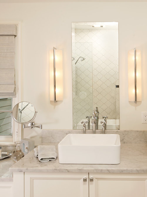 Unframed Mirror Home Design Ideas, Pictures, Remodel and Decor