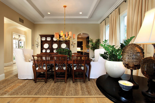Traditional Dining Room by Kathleen DiPaolo Designs