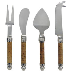 Rustic cheese rustic set by serveware Knives Cheese knife  Vinotemp