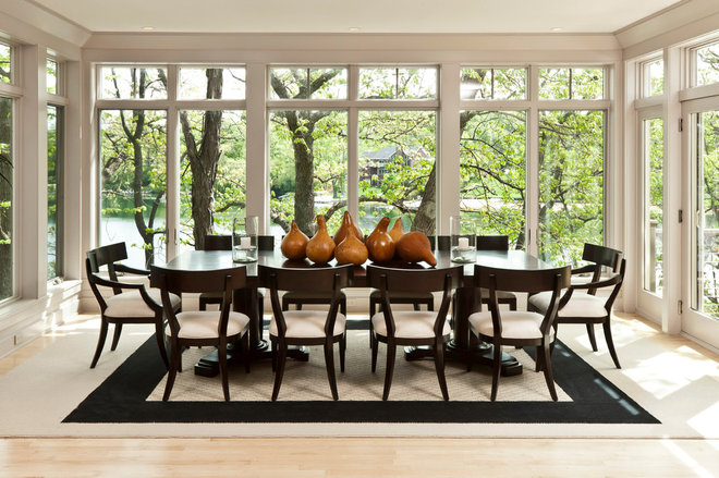 Contemporary Dining Room by Edmunds Studios Photography, Inc.