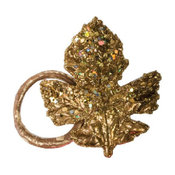 Antique Gold Leaf Napkin Ring