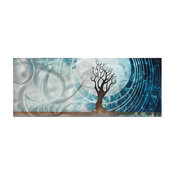 Twilight, Moonlight Landscape Metal Wall Art, Giclee on Metal