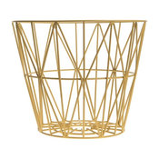Ferm Living Yellow Wire Basket