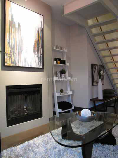 Contemporary Living Room by Flüff Designs & Decor
