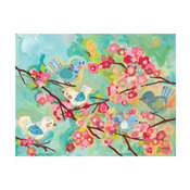 Oopsy Daisy Wall Mural Cherry Blossom Birdies
