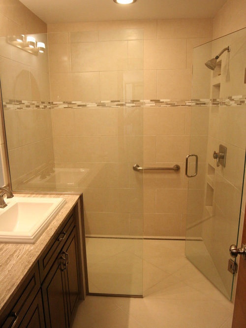 Shower Drain Location Home Design Ideas, Pictures, Remodel and Decor