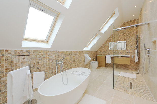 Contemporary Bathroom by nuspace - loft conversion & kitchen extension