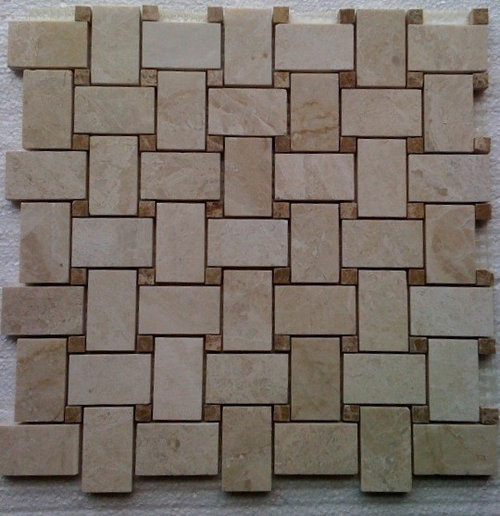 Basketweave Mosaic Tiles