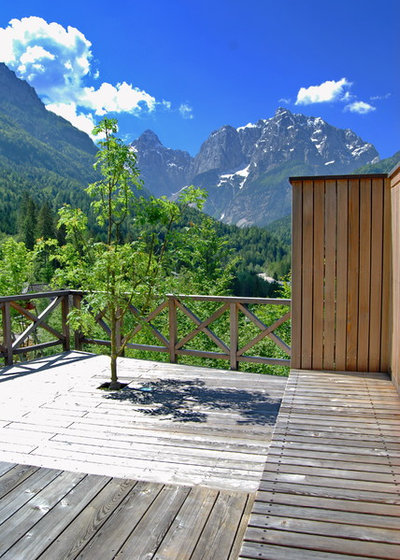 Rustic Deck by Landscape d.o.o. Slovenia