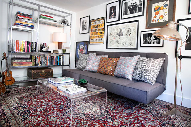 Contemporary Home Office & Library by Lindsay Pennington Inc.