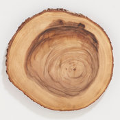 Wooden Bark Charger