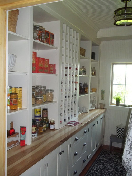 Small Country Kitchen Pantry Design Ideas, Renovations & Photos