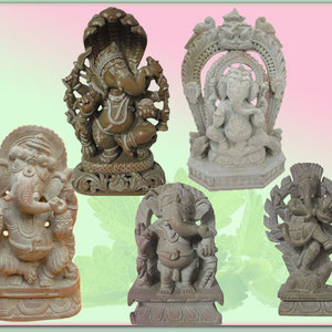 Ganesha : Lord Of Success - Find fascinating Ganesha Stone Statues, Stone Ganesh Statues, Ganesha Sculptures only at mogulinterior.