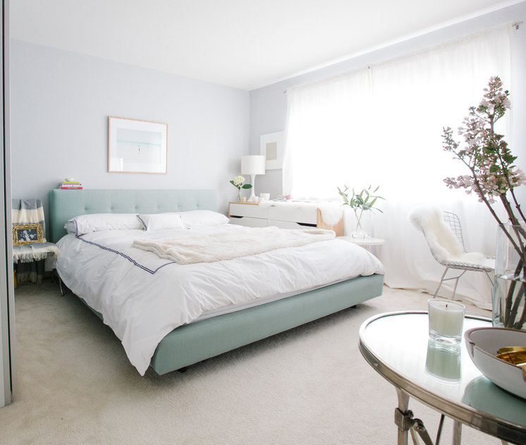 Transitional Bedroom by Nanette Wong