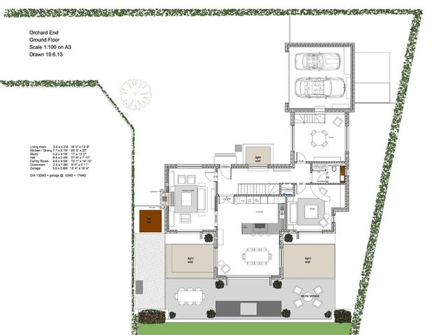 Traditional Floor Plan by Zodiac Design