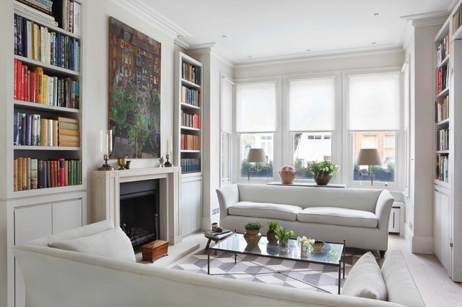 Contemporary Living Room by De Rosee Sa