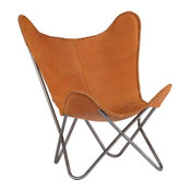 1938 Leather Butterfly Chair