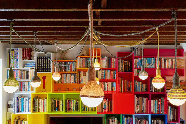 Eclectic Living Room by Avocado Sweets Interior Design Studio