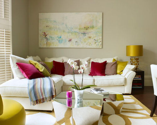 Gold Living Room Home Design Ideas, Pictures, Remodel and Decor