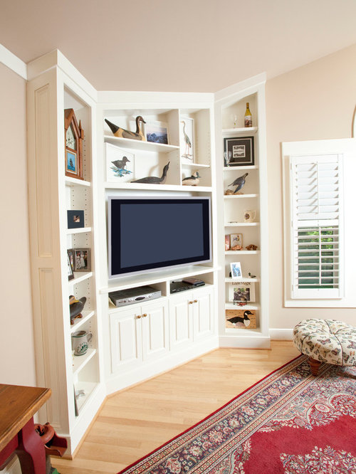 Corner Media Home Design Ideas, Pictures, Remodel and Decor