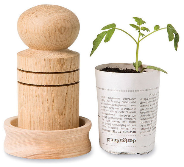 Contemporary Outdoor Pots And Planters by Gardener's Supply Company
