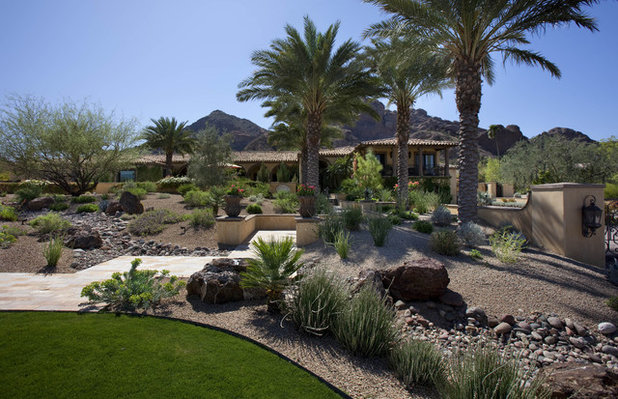 Southwestern Landscape by Exteriors By Chad Robert