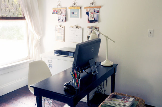 Country Home Office & Library by House of Earnest