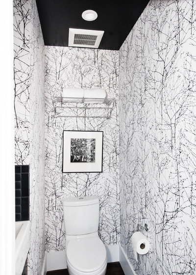 Midcentury Cloakroom by Regan Baker Design Inc.