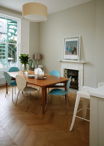 Contemporary Dining Room by Higham Furniture