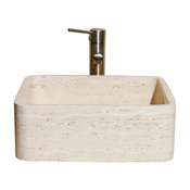 V-VGRTST White Sands Honed Vessel Sink