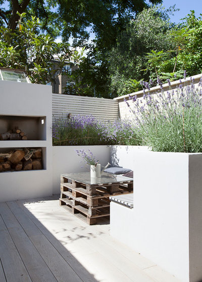 Contemporary Patio by Elayne Barre Photography