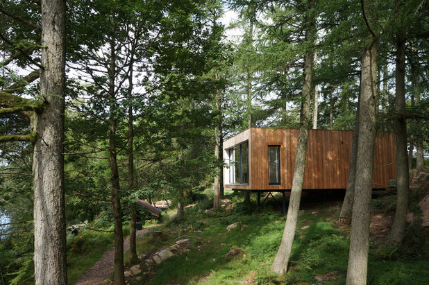 Contemporary Exterior by Ben Cunliffe Architects Ltd