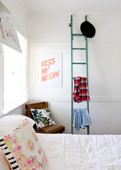 Coastal Bedroom by Walk Among The Homes