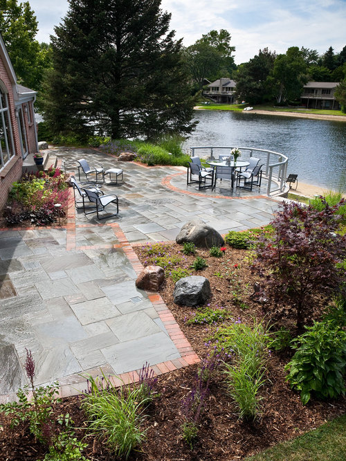 Paving Stones Patio Home Design Ideas, Pictures, Remodel and Decor