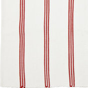 Red Striped Rug