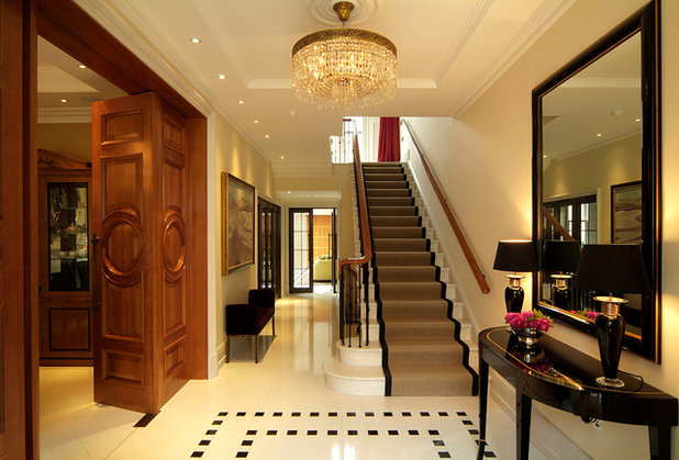 Traditional Hallway & Landing by Park Grove Design