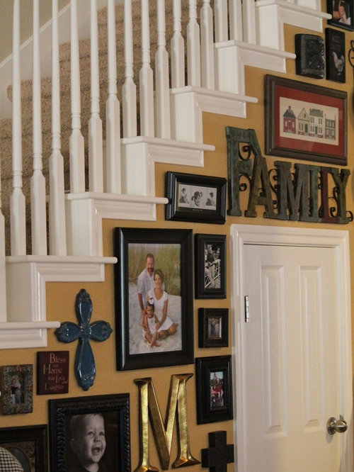 staircase wall decorating ideas