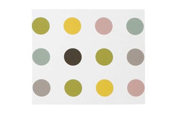 DwellStudio Dots Lemon Wall Art