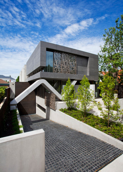 Contemporary Exterior by Minka Interiors