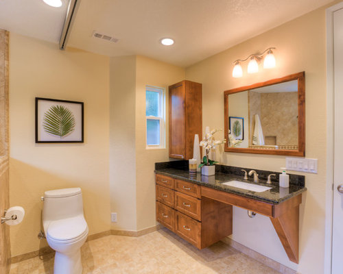 Ada Compliant Bathroom Vanity With Side Cabinet