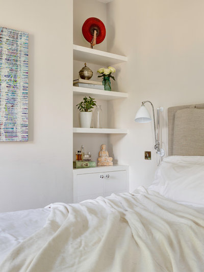 Transitional Bedroom by Hartmann Designs