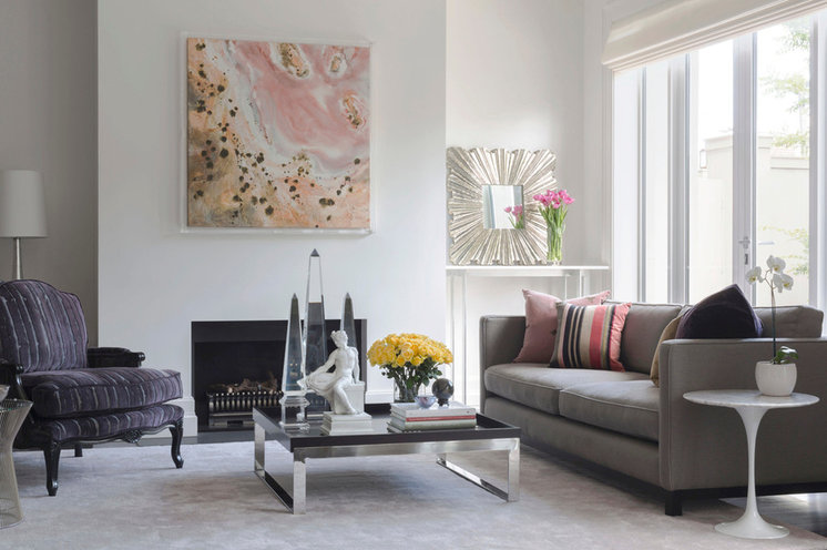 Contemporary Living Room by Massimo Interiors