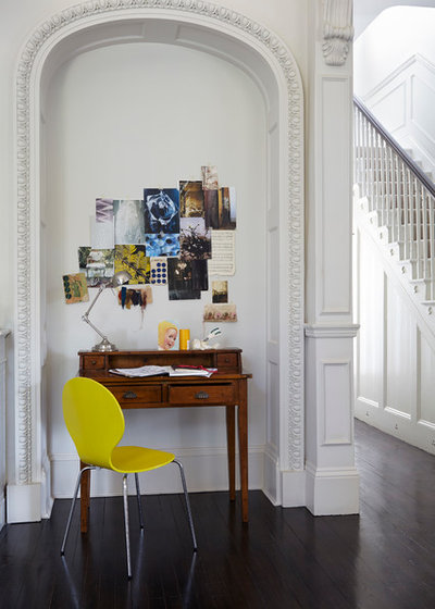 Contemporary Home Office & Library by 82mmphotography