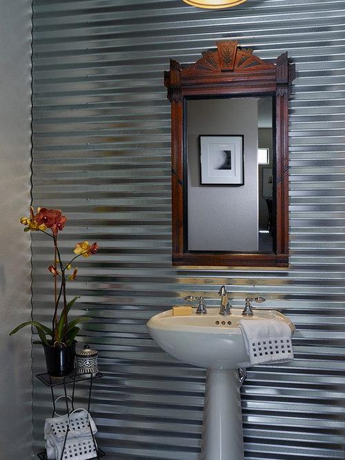 Industrial Cloakroom Design Ideas, Renovations & Photos