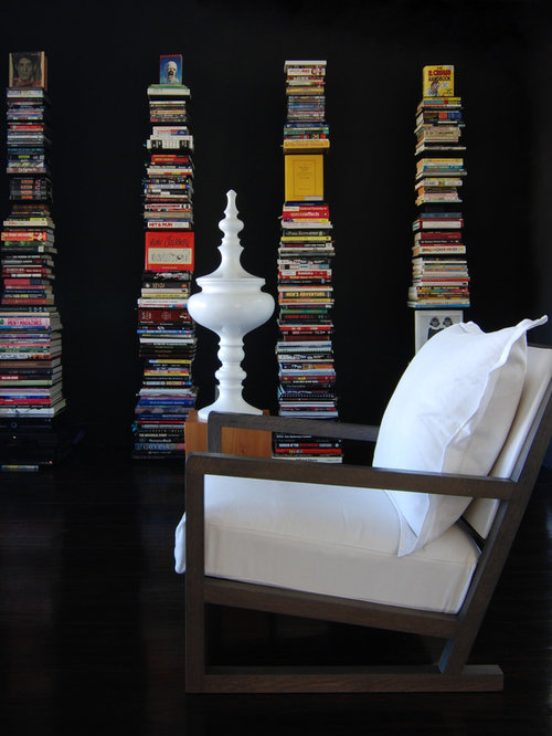 Stacked Books Home Design Ideas, Pictures, Remodel and Decor
